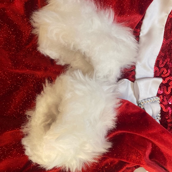 Red and white toddler dress 4T - Picture 4 of 6